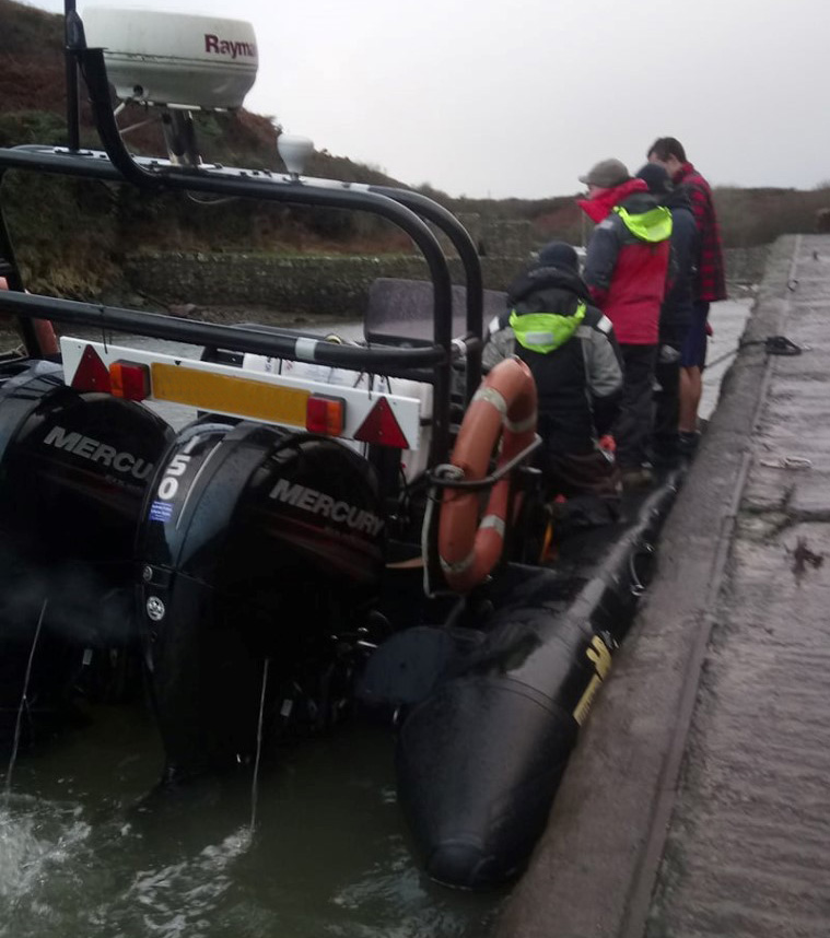 MCA Coding of a commercial RIB in Pembrokeshire, South Wales