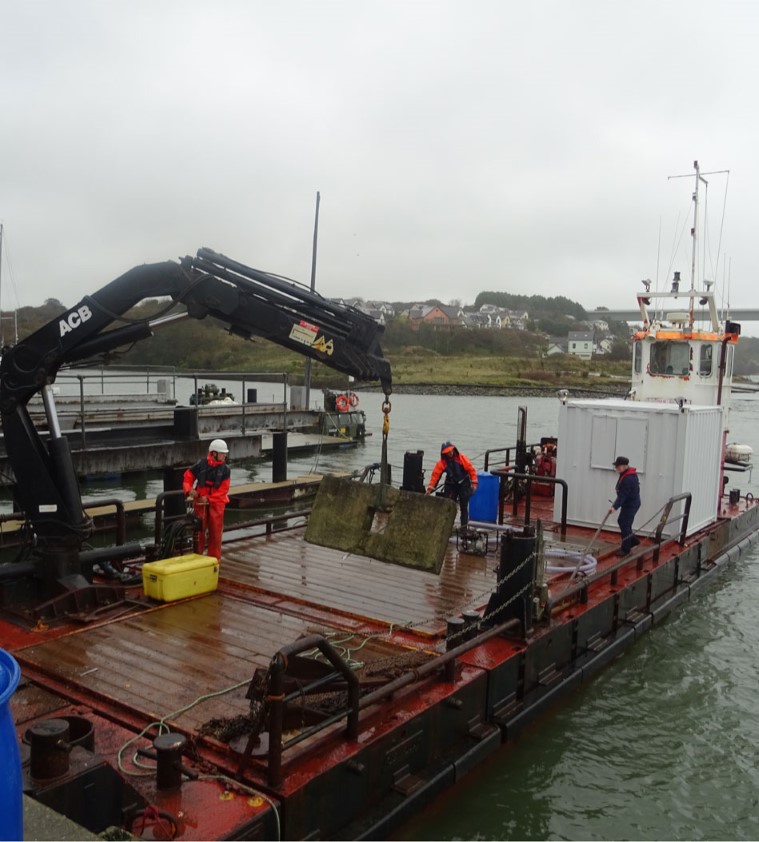 MCA Coding of a workboat in South Wales